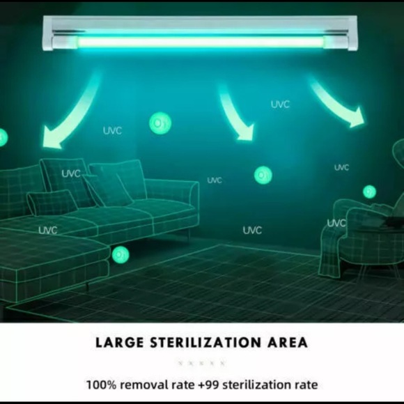UVC Ultraviolet Light Ozone Clean Kill Dust Mites - Picture 3 of 12